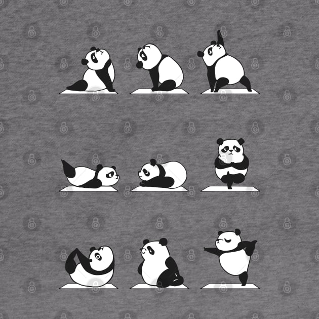 Panda Yoga by huebucket